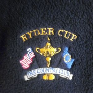 Fleece mens ryder cup country club sleeveless vest